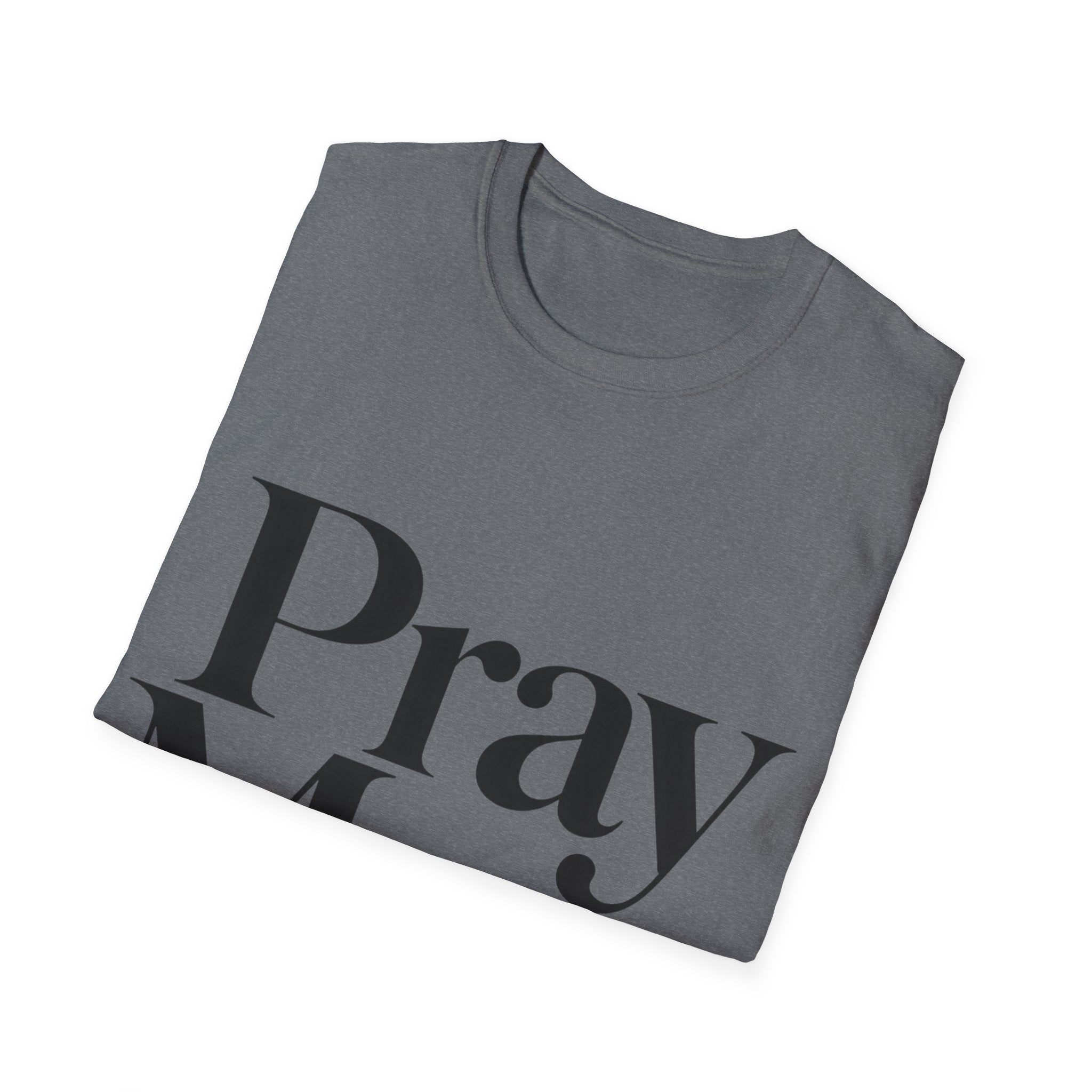 Pray More Inspirational Men's T-Shirt – Gospel Playlist Christian Apparel